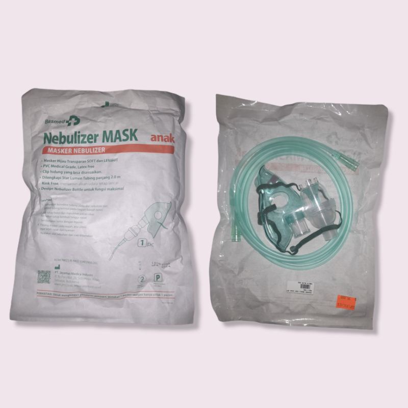 Nebulizer Mask masker nebuliser anak