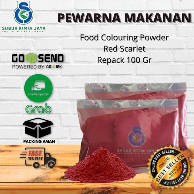 

Pewarna Makanan Bubuk Red Scarlet Merah (100gram)