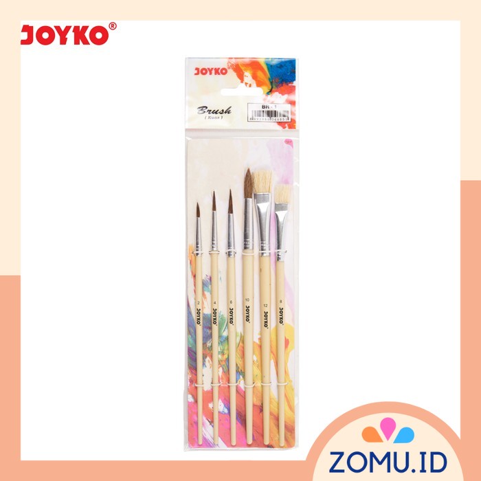 

Kuas Cat Air Minyak Paint Brush Melukis Lukis Acrylic Joyko BR-1