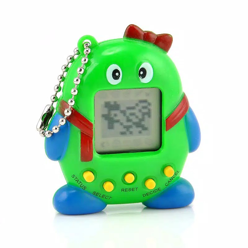 WE Tamagotchi Bentuk Penguin Type 168 in 1 Cyber Pet