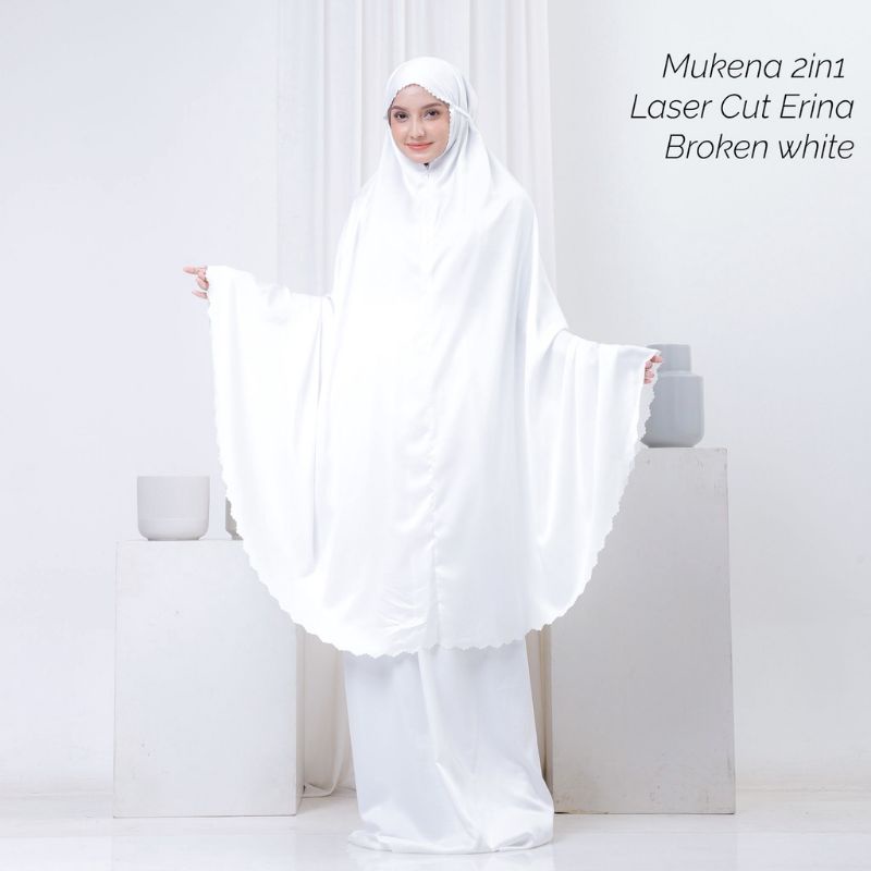 Mukena 2in1 Laser Cut Erina