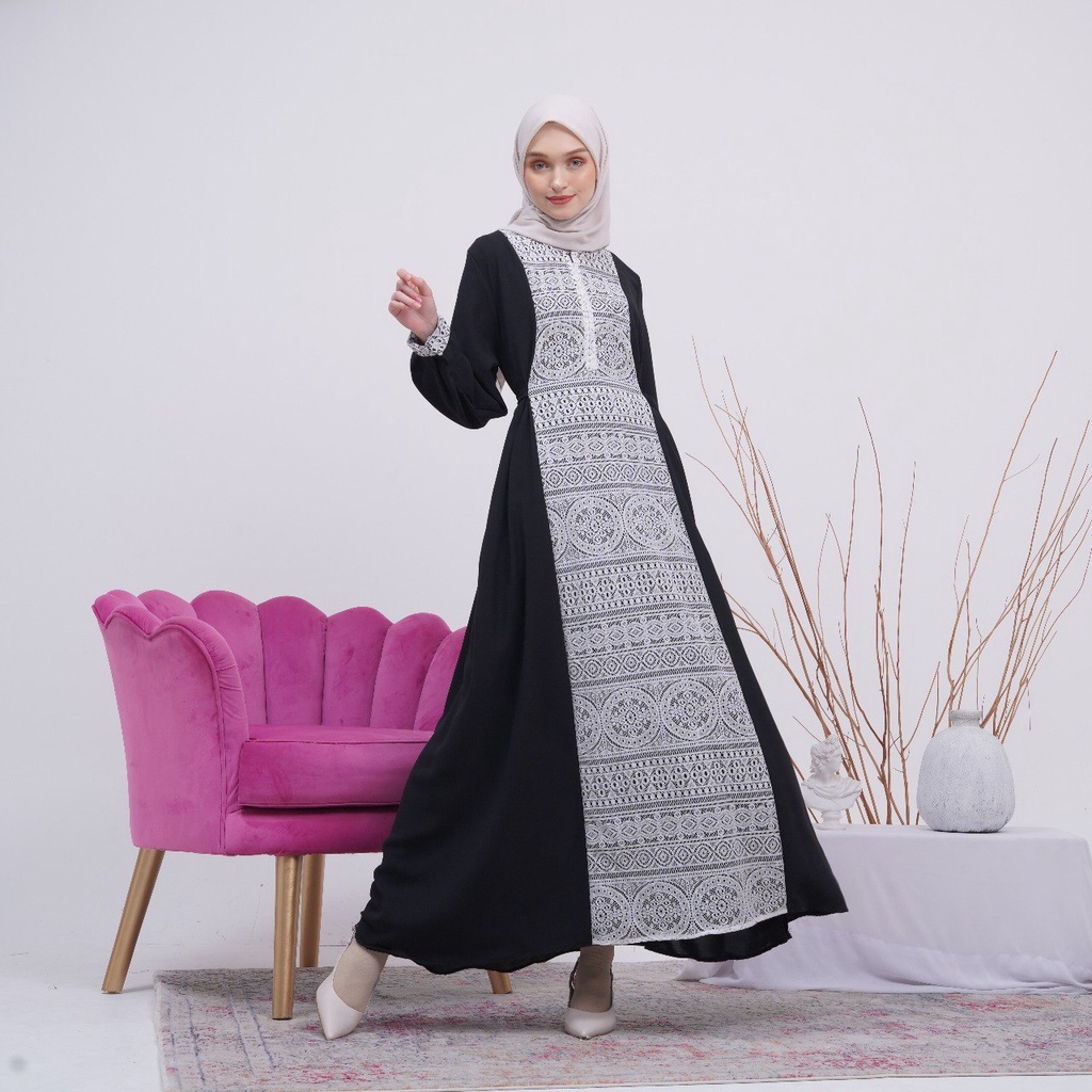 SOPHIA DRESS RAYYA SERIIES GAMIS BRUKAT MALIKA BUSUI