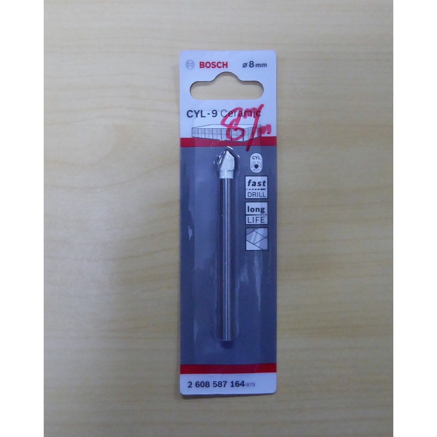Mata Bor Keramik / Kaca BOSCH 8mm