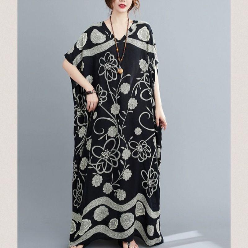 MDLV ~ 91008# Homewear Maxi Dress Daster Maxi Dress Bigsize Dress Oversize Fashion Import