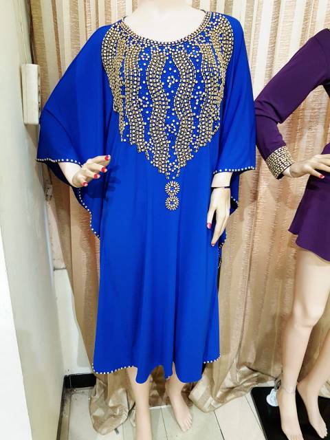 KAFTAN PENDEK | SHORT KAFTAN | JERSEY STELLA | KAFTAN FAYET | KAFTAN CANTIK