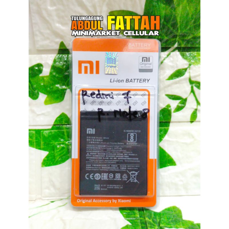 BATERAI BATTERY REDMI 7 / REDMI NOTE 8 BN46