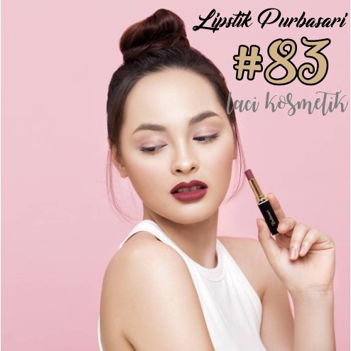 ✨LACIKOSME✨ LIPSTICK PURBASARI / PURBASARI LIPSTICK COLOR MATTE