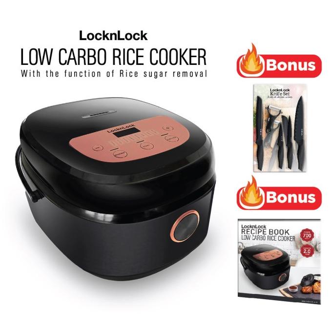 LOCK N LOCK LOW CARBO RICE COOKER Termurah