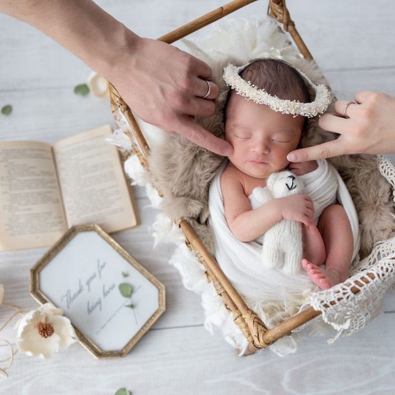 Edit foto bayi | edit newborn tanpa cetak