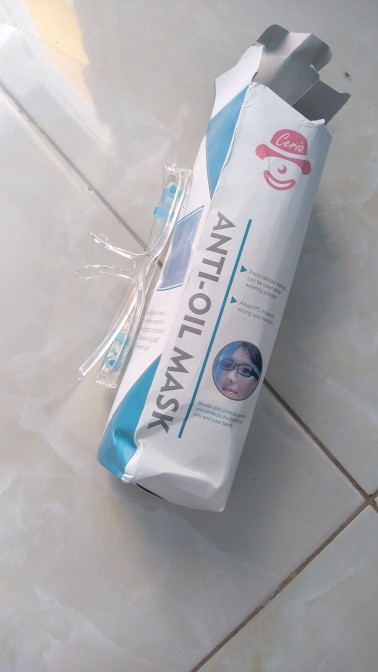 Face Sield Buka Tutup