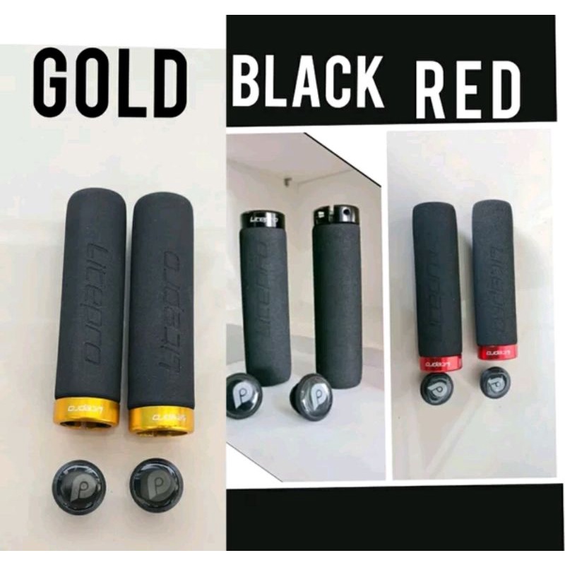 Handgrip Litepro Sponge Lock Hand Grip spon spoon mtb sepeda lipat hybrid Seli Folding Bike