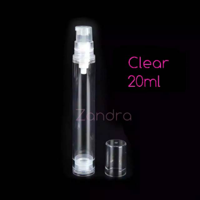 Jual Botol Airless Pump 15ml 20ml Airless Bottle 20 Ml20g 20gr 20gram 20 G Gr Gram Shopee 4648