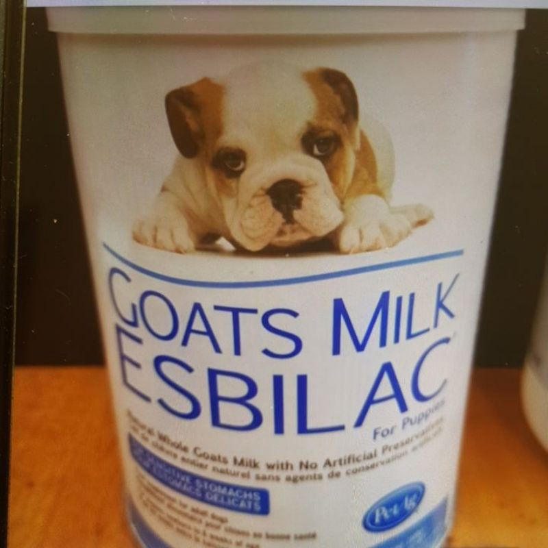 

Susu kambing untuk anjing puppy Petag Goats milk esbilac 370gr