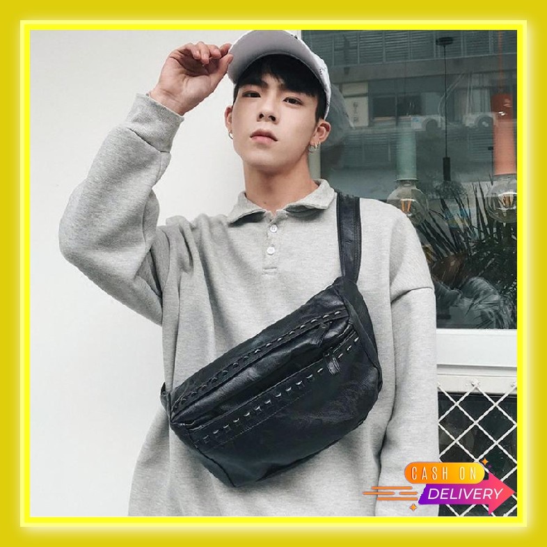 Tas Selempang Waistbag Pria Origianal Murah Keren Terbaru Tas Wisbag Waitbag Wesbag Witsbag Weisbag 