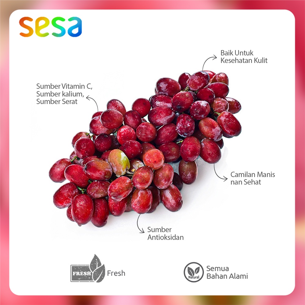 Anggur Red Globe 1 Kg