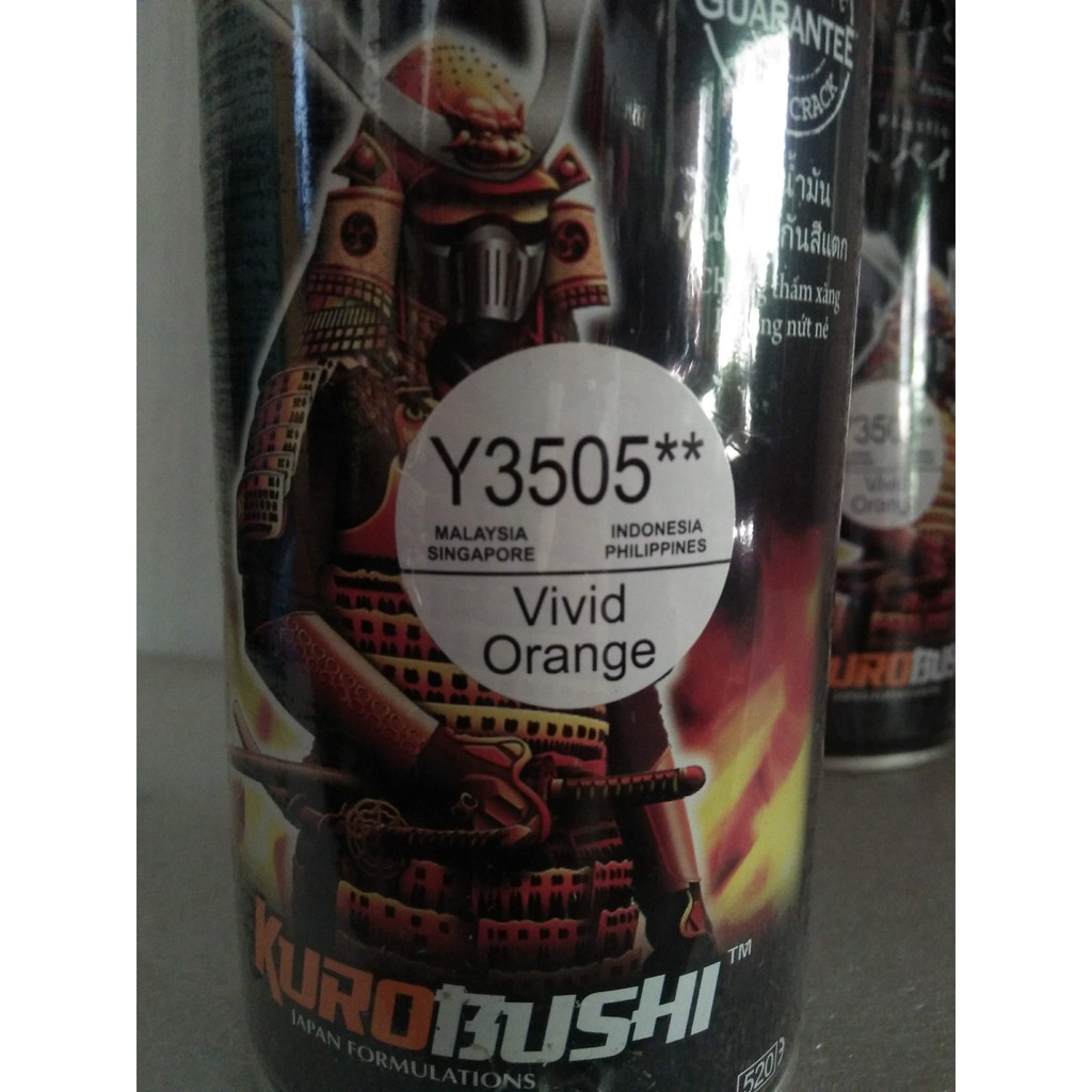 SAMURAI PAINT Y3505 VIVID ORANGE