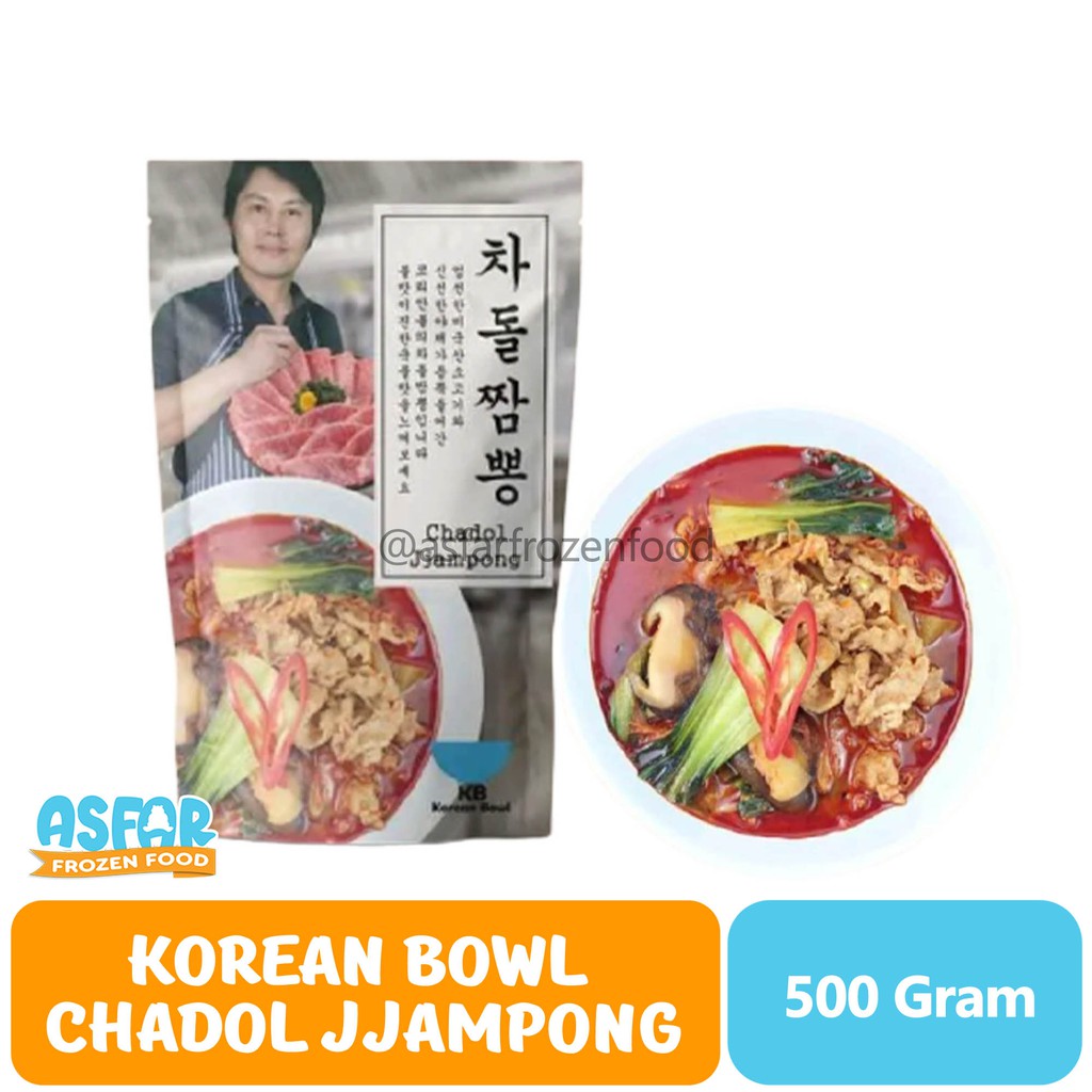 KOREAN BOWL Chadol Jjampong 500gr