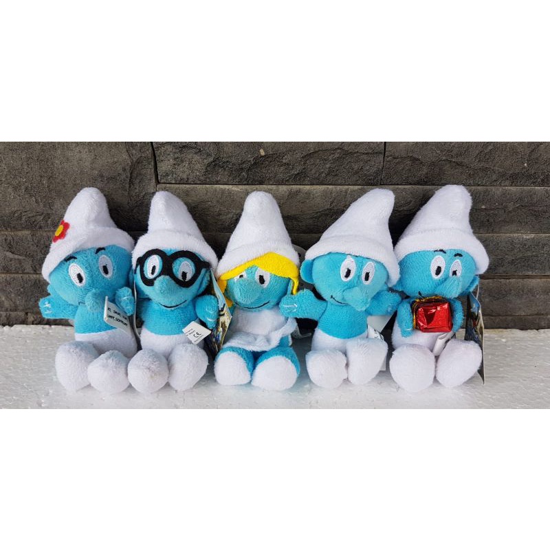 Gantungan Boneka Smurfs