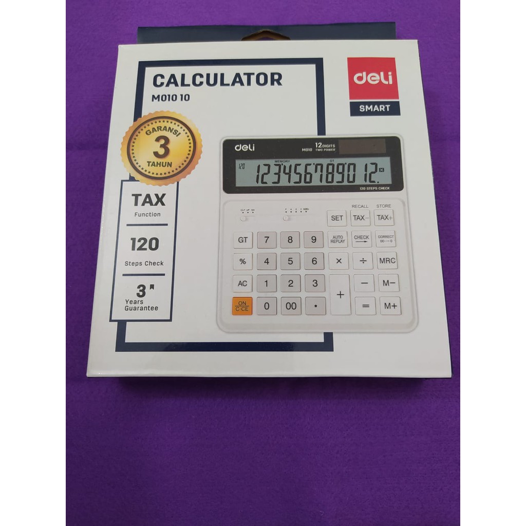 

kalkulator deli 12 digit besar