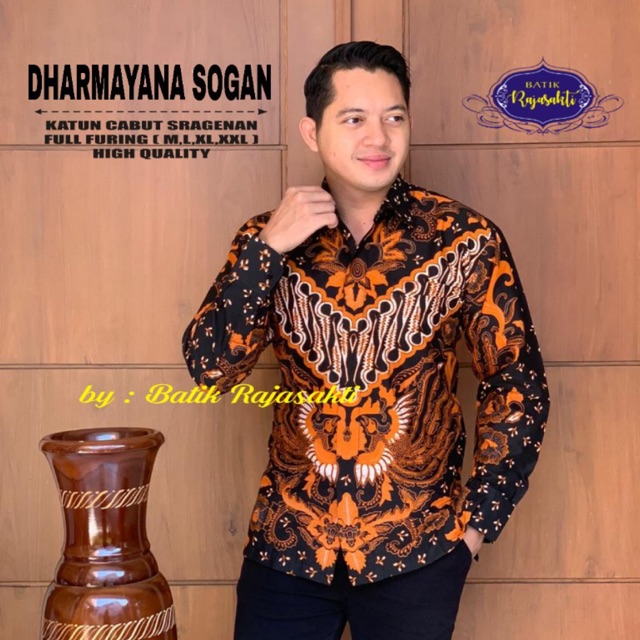 BATIK DHARMAYANA FULL FURING KATUN HALUS SRAGENAN SIZE M-XXL ASLI SOLO TERMURAH