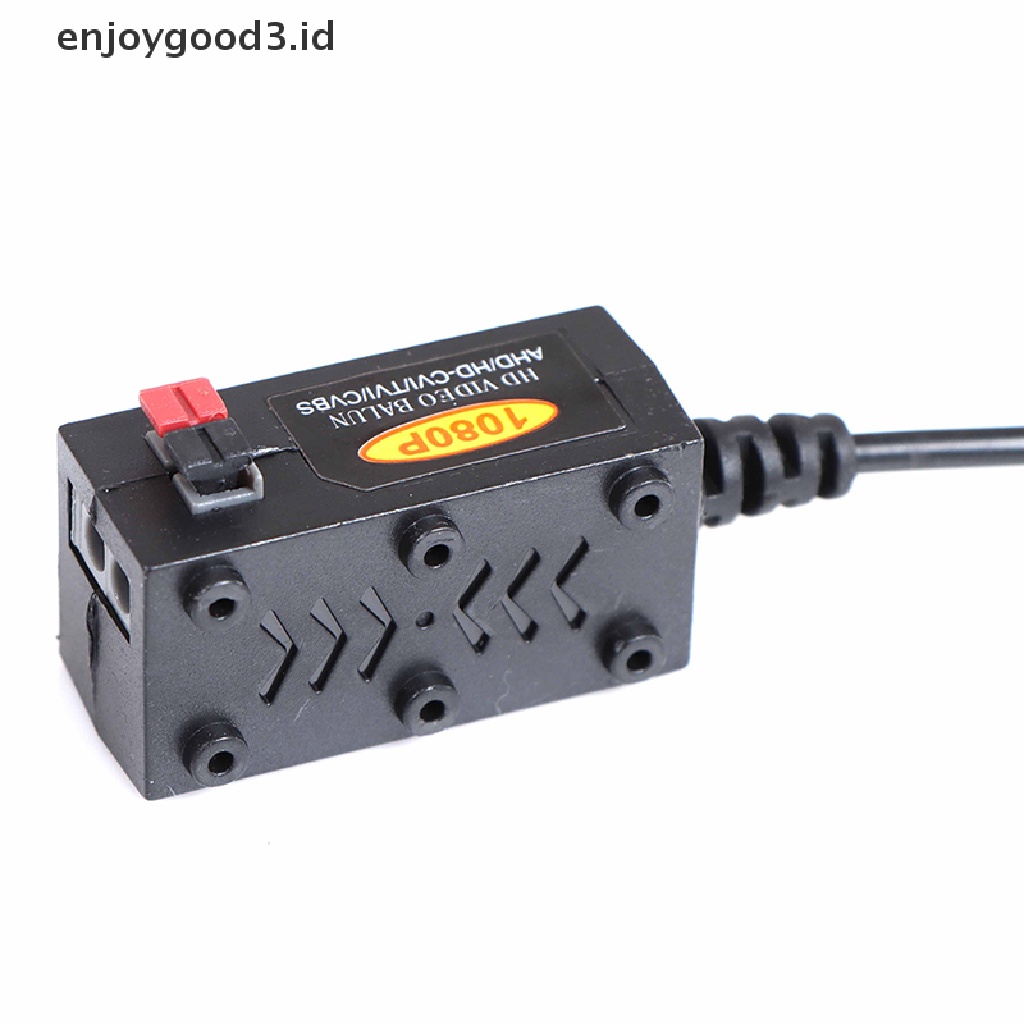 (Id) 2pcs Transmitter Cctv Pasif Video Balun 1080p Ahd / Cvi / Tvi / Cvbs