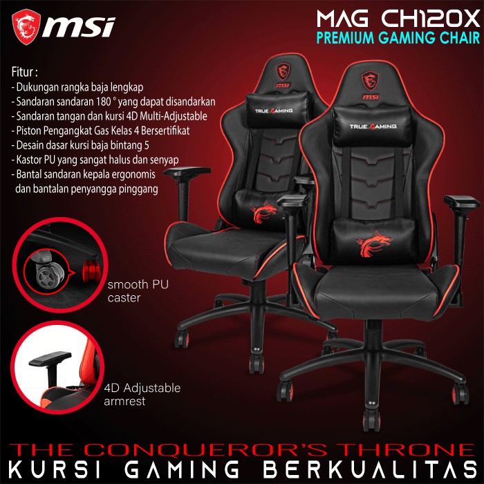 GAMING CHAIR KURSI GAMING BANGKU GAMING GAMER YOUTUBER KURSI GAMERS KOMPUTER A45