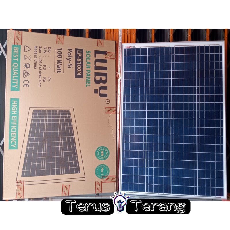 Jual Solar Panel Papan Solar Panel Surya Solar Cell W Luby Indonesia Shopee Indonesia