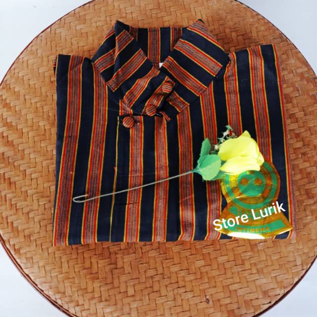 kebaya wanita Baju Lurik / Surjan Lurik / Batik Pria / Baju Adat Jawa / Khas Jogja / Pakaian Lurik G