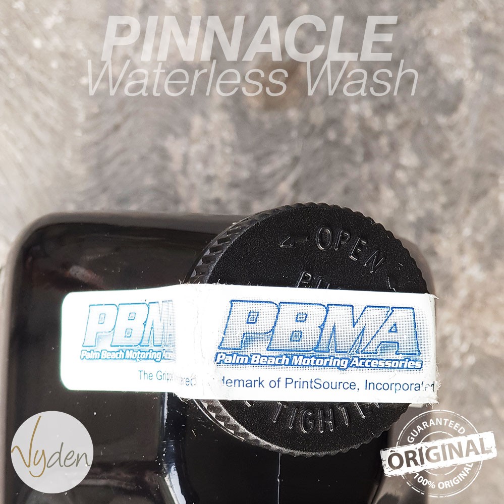 PINNACLE Liquid Crystal Waterless Wash Concentrate With Carnauba 128oz Cuci Tanpa Air Konsentrat