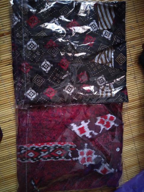Bswart Batik Hrb026 Kenongo Hem Pendek Padi Pekalongan M L Xl Batik Pria Murah Modern Grosir