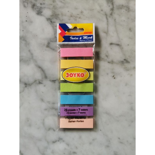 

stickynote kertas joyco 7 warna