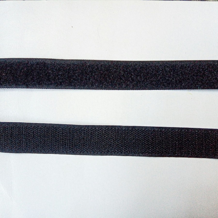 Velcro Strap / Magic Tape Perekat Kain Uk 25 mm / 2,5 cm (Per Meter) / Perekat Baju / Perekat Tas