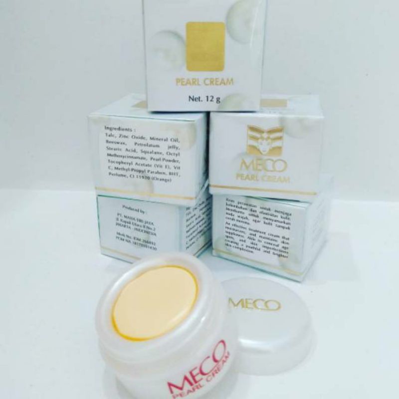 MECO PEARL CREAM 12 GR - CREAM MECO ORIGINAL 100%