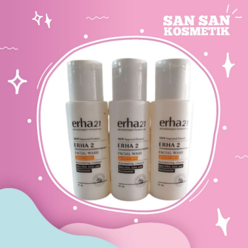 ERHA 2 Facial Wash for Oily Skin 60 ml