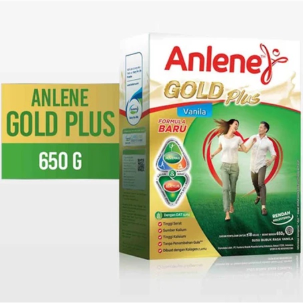 

Anlene Gold Susu Bubuk 51 Tahun 650 g