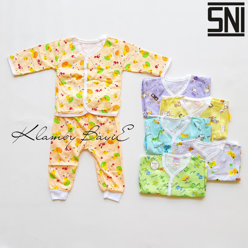Usagi Sni Setelan Baju Bayi Baju Dan Celana Panjang Warna Perlengkapan Bayi Baru Lahir Murah Shopee Indonesia