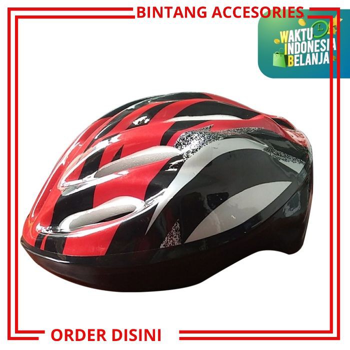 W343 HELM SEPEDA GUNUNG HELM SEPEDA INLINE SKATE HELM SPEDA AKSESORIS SEPEDA PERLENGKAPAN SEPEDA