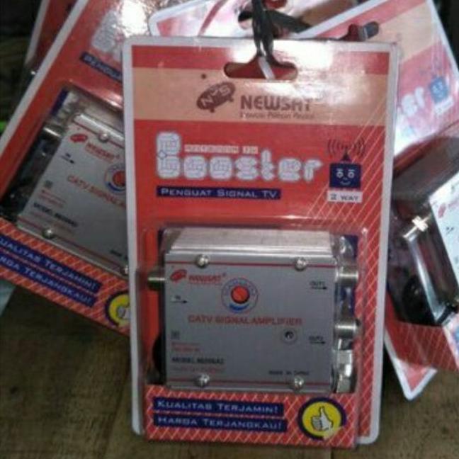 

FLASH SHOP Promo Penguat Sinyal TV Newsat 2 Way antena tv booster catv signal amp Banyak Promo