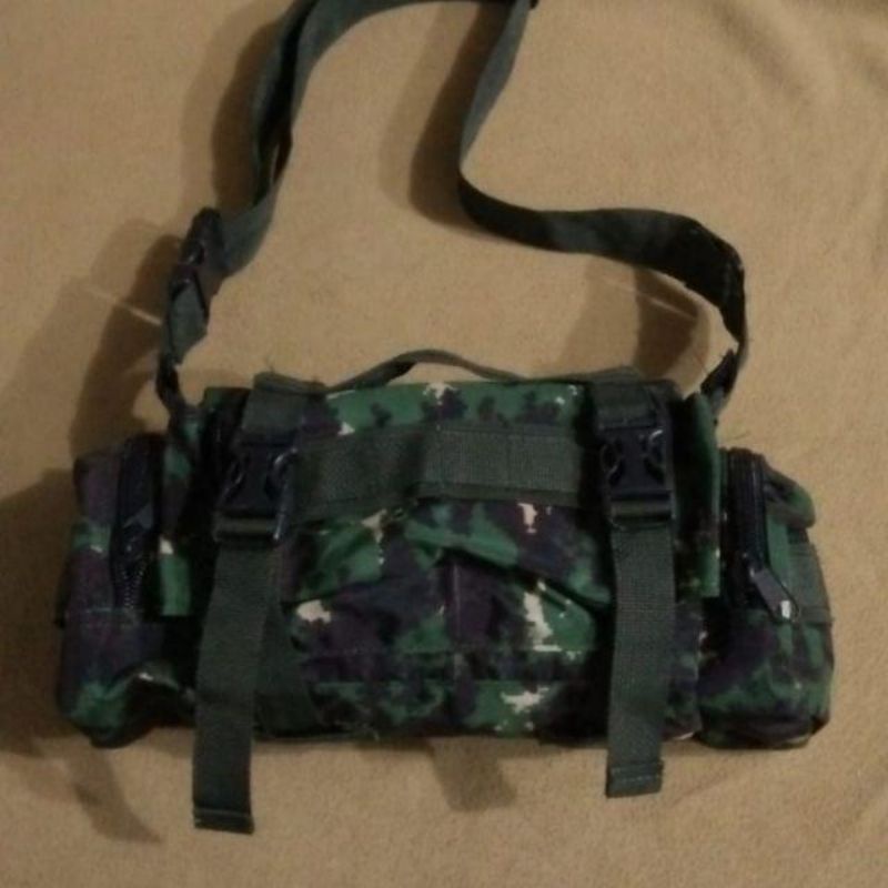 TAS SELEMPANG LORENG NKRI / TAS SAMPING / TAS TACTICAL ARMY