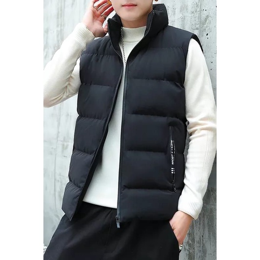 Rompi pria/Jaket rompi pria/Vest pria/Rompi pria korea/Jaket rompi pria keren/Jaket rompi pria anti dingin