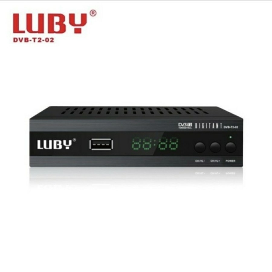 Set Top Box Tv Digital Luby DVB T2-02 / Receiver Siaran Digital/STB Tv Tabung SNI Bisa Youtube tiktok STB Murah