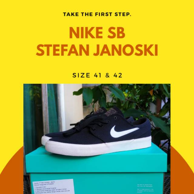 Nike SB Zoom Stefan Janoski OG Men's Skate Shoe original sepatu pria wanita sekatu sekolah bw BNIB