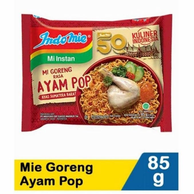 

Indomie Goreng Ayam Pop 1 Pcs