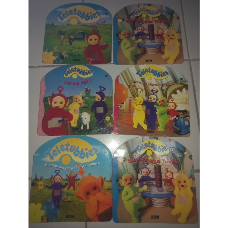 Buku Cerita Anak Teletubbies Murah (Satu set dapat semua)