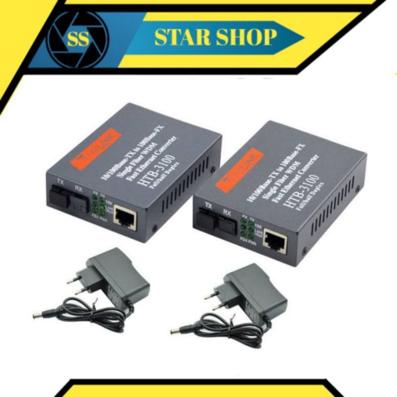 HTB 3100 NETLINK-Media converter A&B/Converter 3100 AB