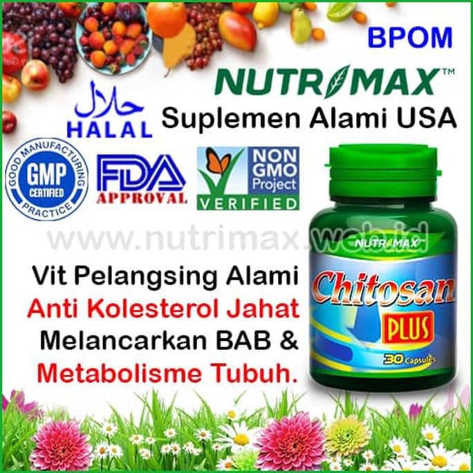 Super Nutrimax Chitosan Plus Vitamin/Obat Untuk Penurun Berat Badan (Diet) Sale