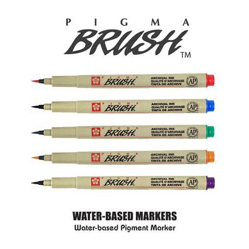 

SAKURA PIGMA BRUSH MANGA SET