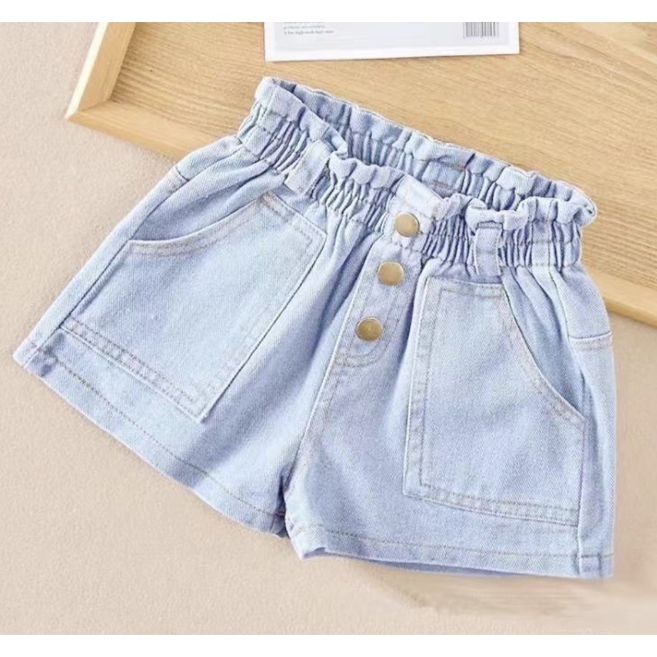 babyfit celana jeans pendek anak perempuan hotpants import wq-921r