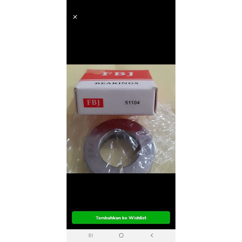 Bearing thrust 51104 FBJ