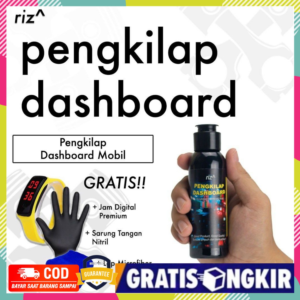 PENCERAH DASHBOARD MOBIL DAN MOTOR ( PENGKILAP DASHBOARD ) MENGKILAPKAN DAN PELAPIS CAT DASHBOARD